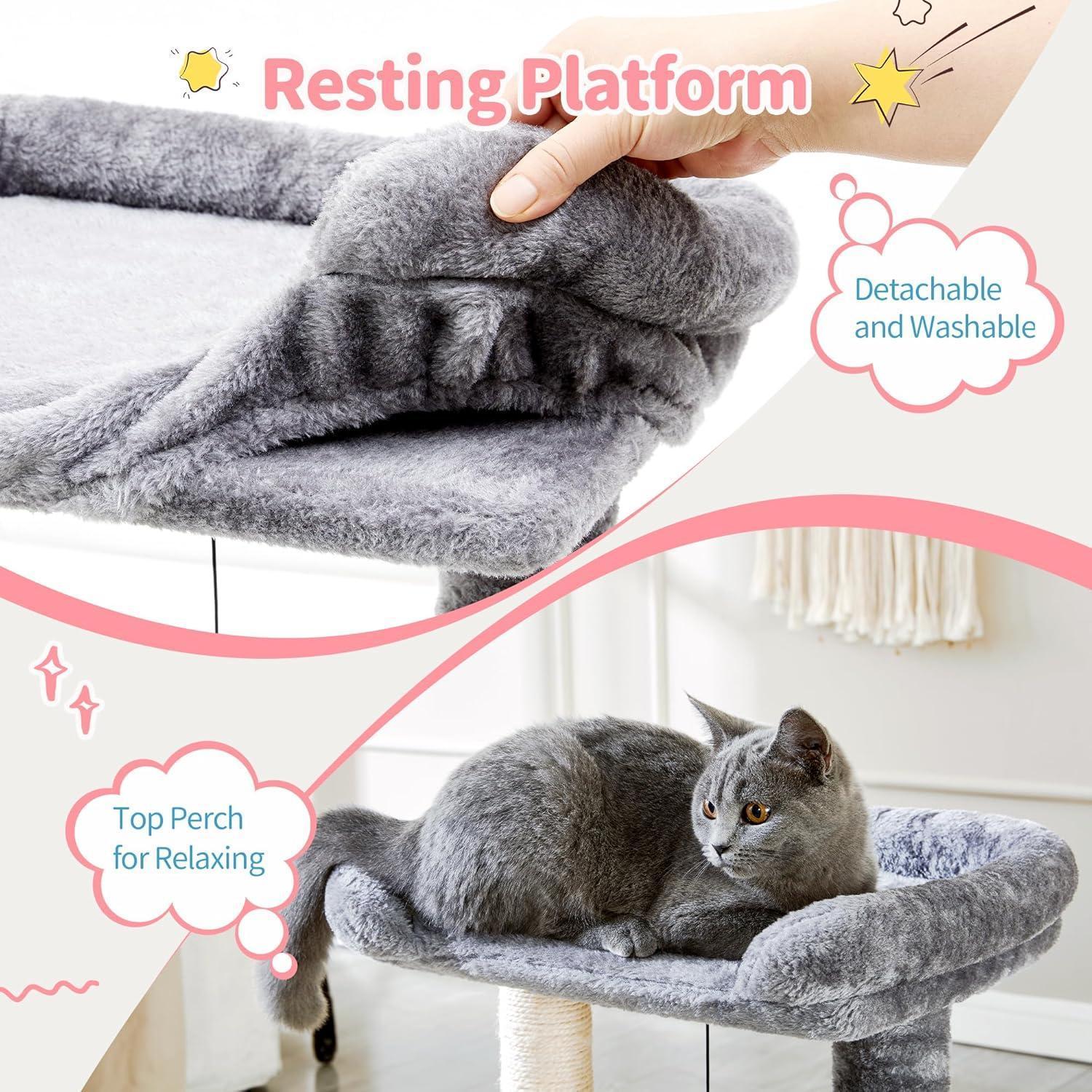 Small 4-in-1 Cat Tree Towh